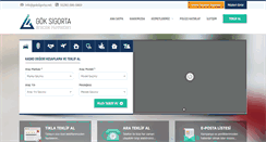 Desktop Screenshot of goksigorta.net